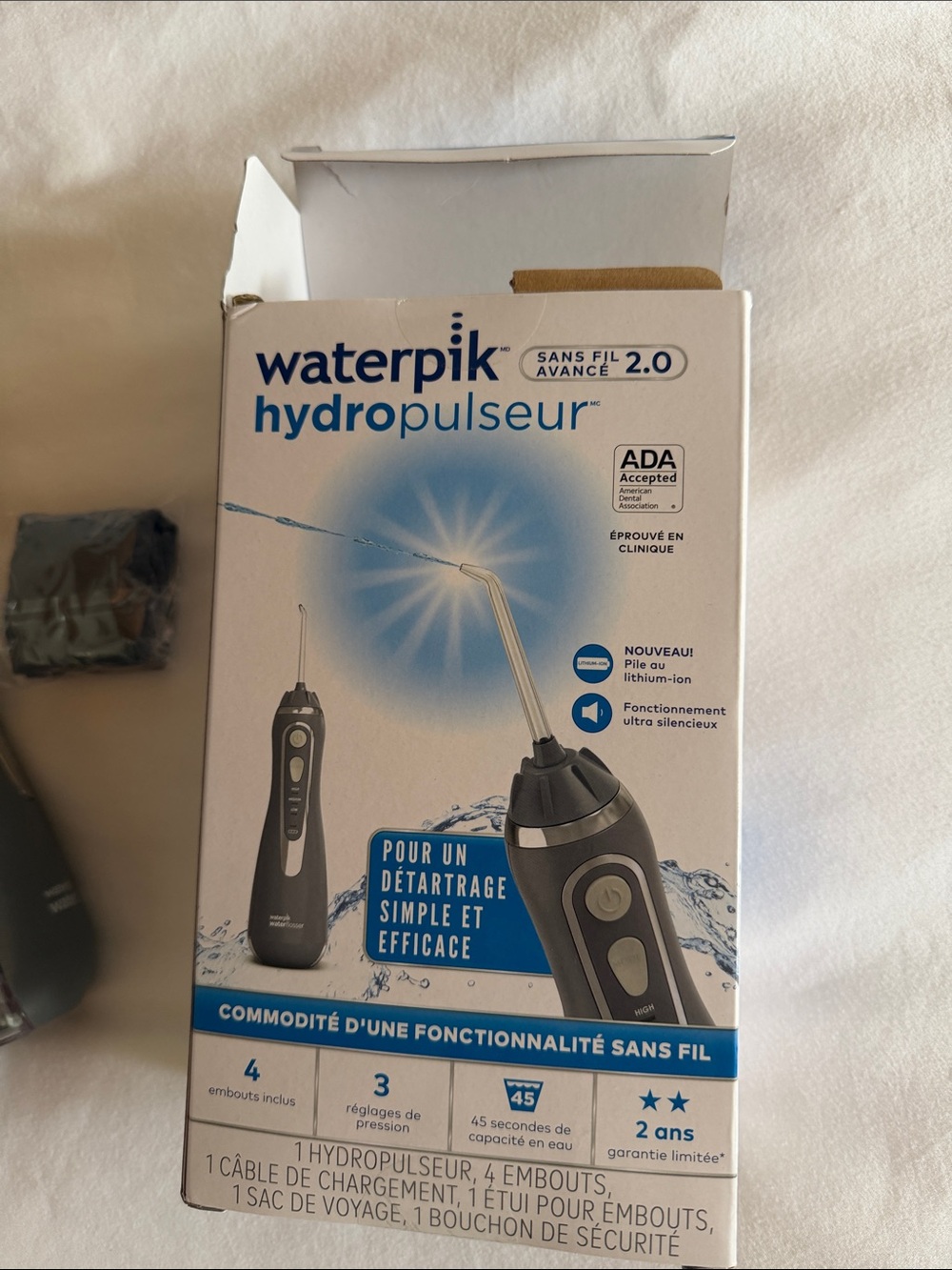WaterPik Cordless Water Flosser - Gray - Picture 16 of 17